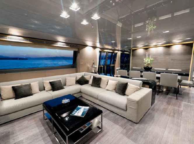 Motor yacht Far Away - Saloon Motor yacht Far Away - Saloon