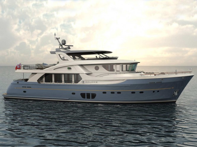 New explorer motor yacht Selene 92 with delivery in Spring 2015