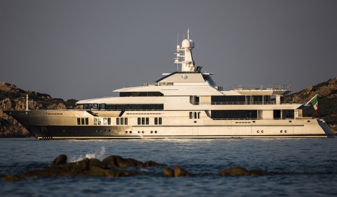 Two ISS Awards for luxury mega yacht Stella Maris in Fort Lauderdale