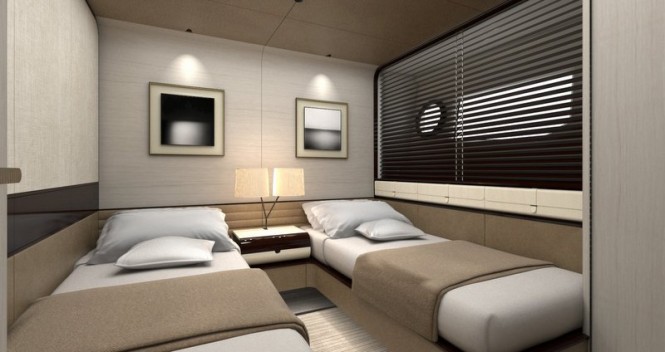 Superyacht 95RPH - Guest Cabin Superyacht 95RPH - Guest Cabin