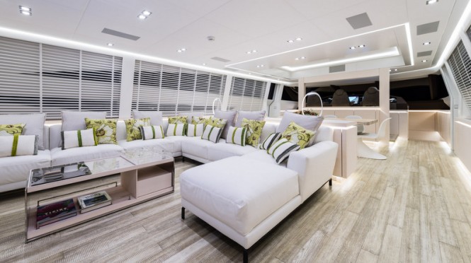 Superyacht Ecrider - Saloon