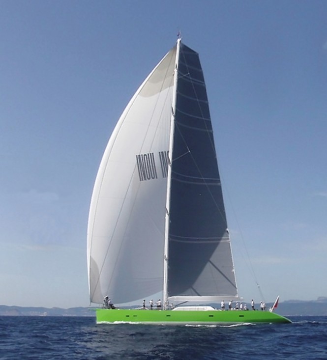 Luxury sailing yacht INOUI designed by Philippe Briand