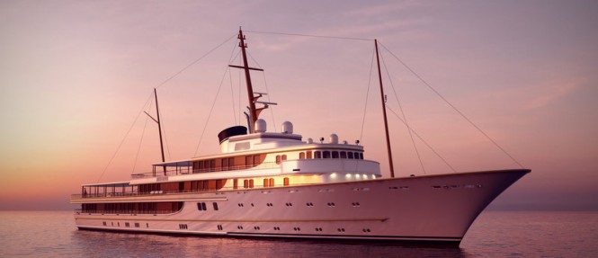 McPherson Yacht Design unveils 116m classically styled motor yacht ‘Classic’ proposal