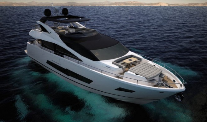 Luxury motor yacht Sunseeker 86 Luxury motor yacht Sunseeker 86