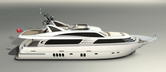 New 25m motor yacht Contintental III 25.00 RPH by Wim van der Valk