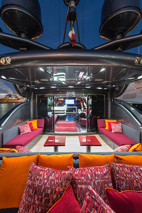 Luxury Projects Design nominated for IY&A Award 2014 with motor yacht KOJI