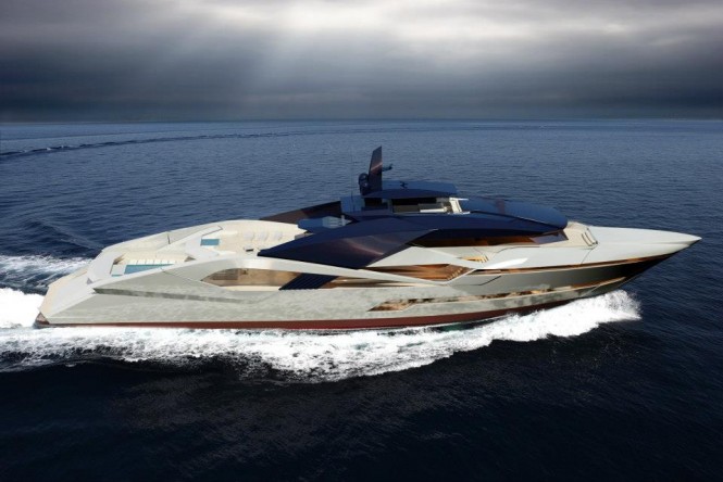 65m mega yacht Project GRANTURISMO by Stefano Inglese Vafiadis
