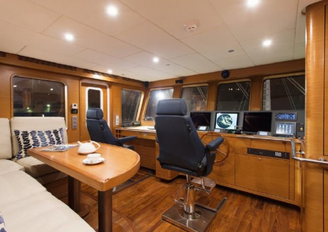 Andros Yacht - Wheelhouse Andros Yacht - Wheelhouse