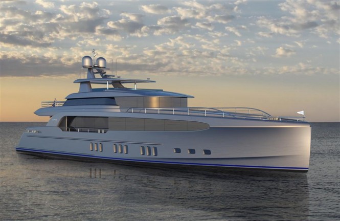 Motor Yacht BURGER 121′ by Burget Boat Company