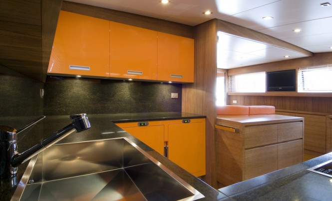 Marcelina Yacht - Galley Marcelina Yacht - Galley