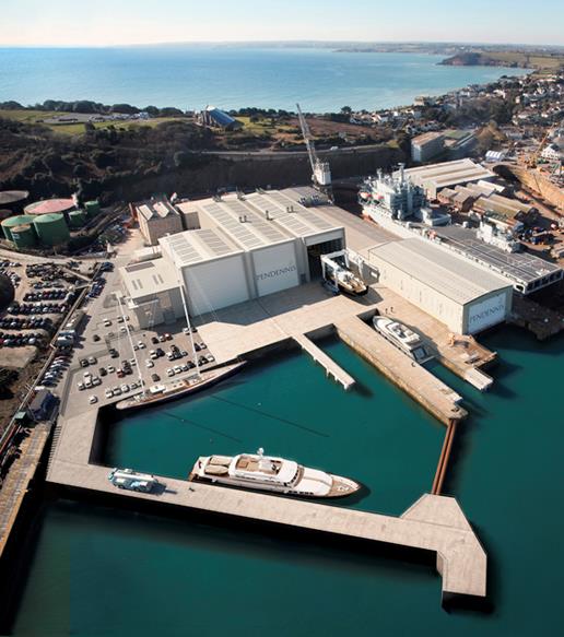 Update on expansion of Pendennis’ Falmouth facilities