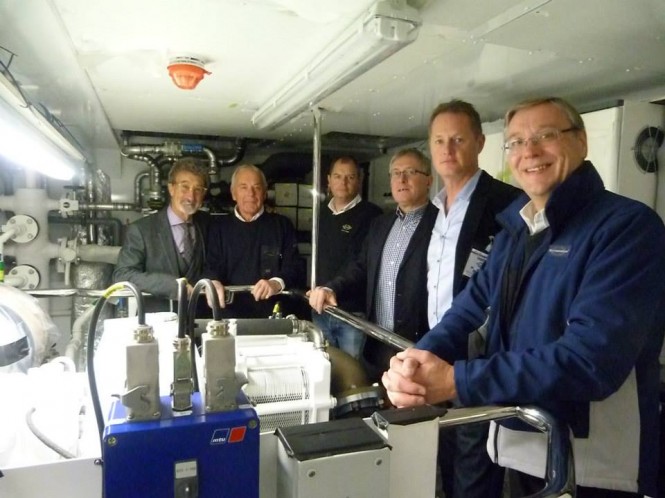 Sunseeker 155 superyacht - Engine Room Sunseeker 155 superyacht - Engine Room