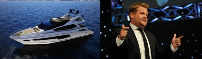 James Corden to launch new Sunseeker 75 Yacht at London Boat Show 2014