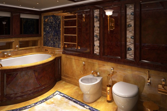 Superyacht Artpolaris - Bathroom Superyacht Artpolaris - Bathroom