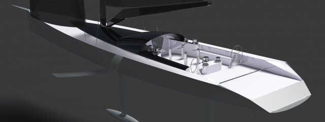 Highly innovative sailing yacht Infiniti 100R by Infiniti Yachts