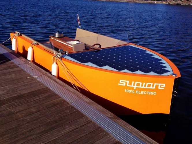 World’s first fully electric Supiore Uno Yacht Tender by Supiore BV
