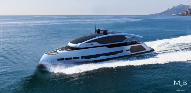 Additional renderings of Su-36 yacht concept by MUB / Mahjoub El mahmoudi