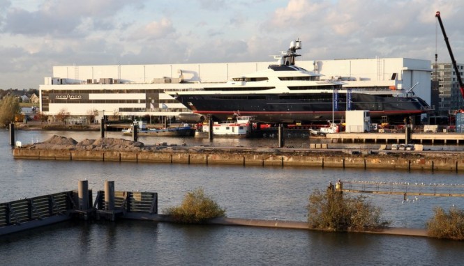 New 85m sailing mega yacht Hull Y711/Hull 3069 by Oceanco and Vitters
