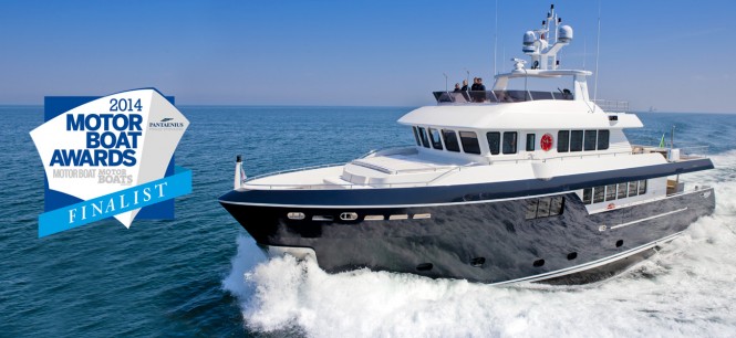 Darwin Class 96′ motor yacht STELLA DI MARE among Motor Boat of the Year Awards 2014 Finalists