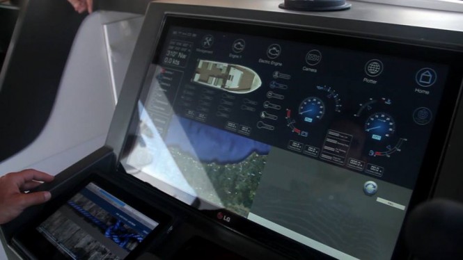 ETHOS 30 superyacht tender - Dashboard ETHOS 30 superyacht tender - Dashboard
