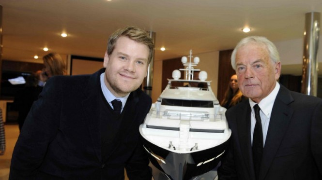 James Corden and Robert Braithwaite James Corden and Robert Braithwaite