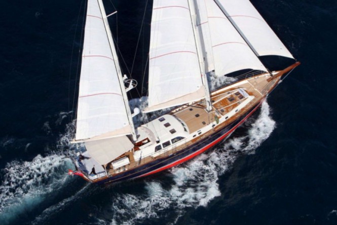 Two very different 30m sailing Superyachts now for sale by highly unconventional means