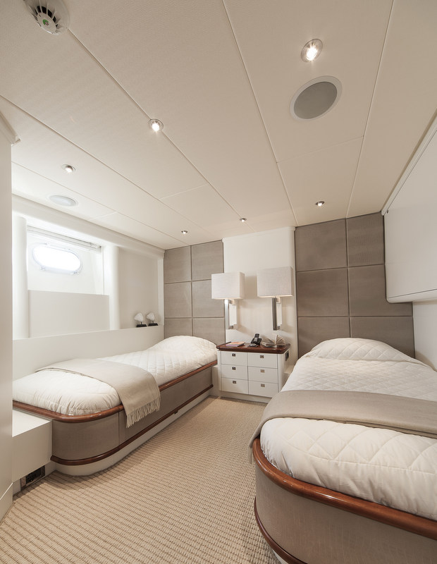 Motor yacht Life Saga - Guest Cabin - Photo by Giovanni Malgarini Motor yacht Life Saga - Guest Cabin - Photo by Giovanni Malgarini