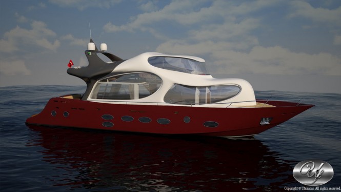 New 33m motor yacht UF – 29TE13 – 109 concept by Ozgur Ufakacar Yacht Design
