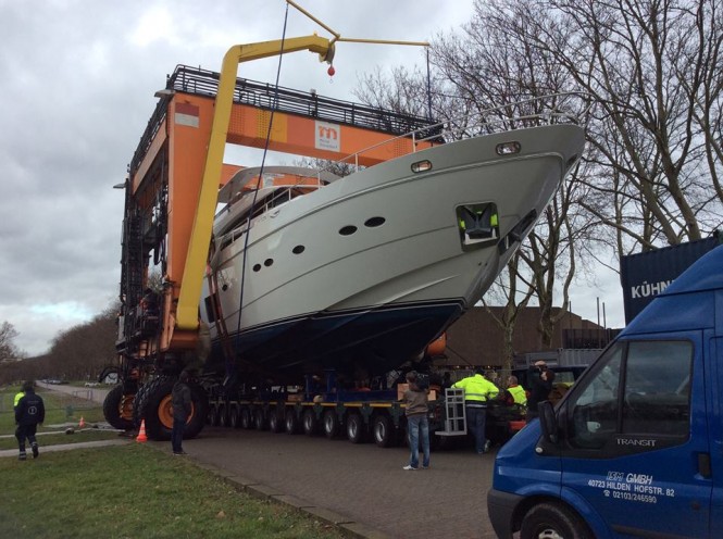 Princess 98 Yacht to be displayed at boot Dusseldorf 2014
