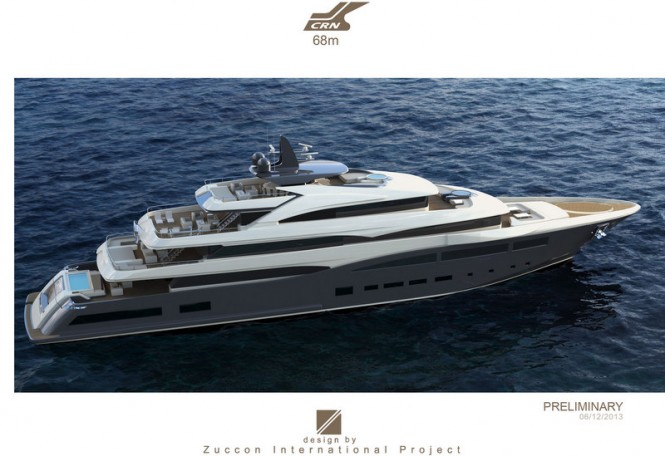 CRN signs a Letter of Intent for new 68m motor yacht