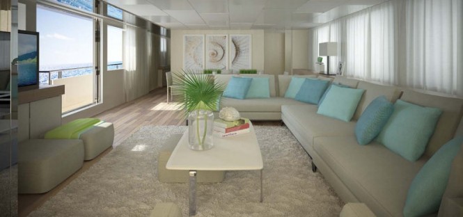 Sanlorenzo Yacht SL104-592 - Saloon Sanlorenzo Yacht SL104-592 - Saloon