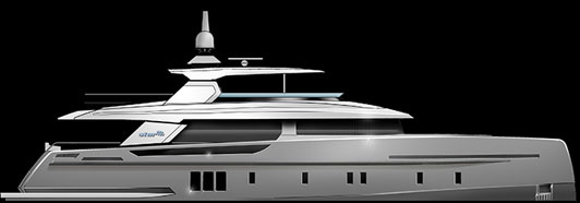 New motor yacht S-100 by Storm Yachts