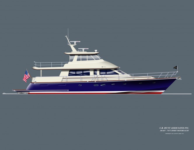 Hunt Yachts’ New Flagship – Motor Yacht Hunt 80′ Sport