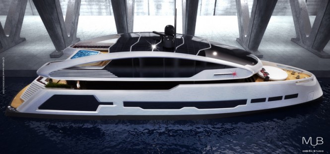 Motor yacht Su-36 concept by MUB / Mahjoub El mahmoudi