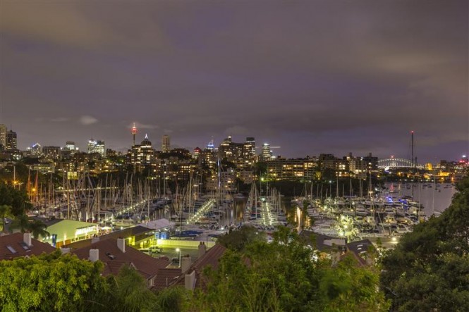 The Cruising Yacht Club of Australia (CYCA) on Christmas Eve The Cruising Yacht Club of Australia (CYCA) on Christmas Eve