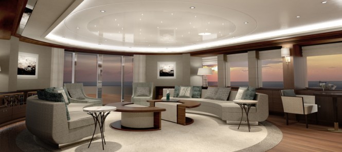Superyacht MARGARITA - Skylounge