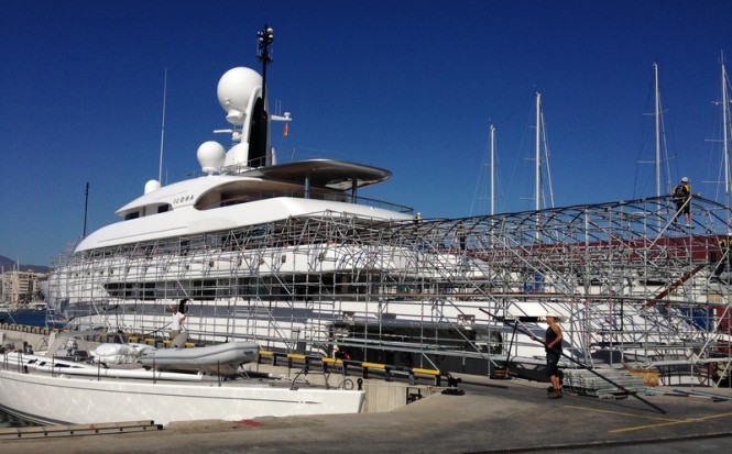 STP working on refit of 74m Amels mega yacht ILONA