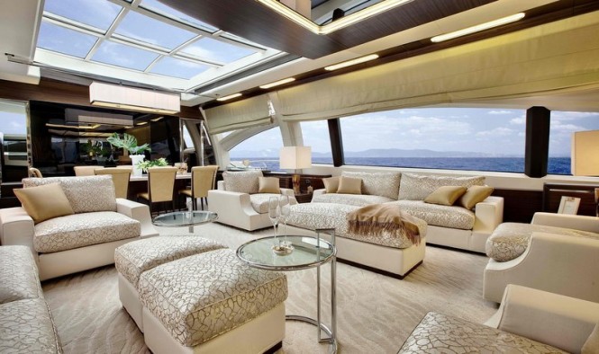 Azimut Grande 120SL Yacht Hull no. 3 - Saloon Azimut Grande 120SL Yacht Hull no. 3 - Saloon