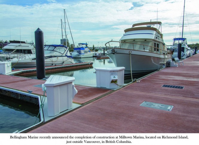 Bellingham Marine announces completion of Canada’s Milltown Marina