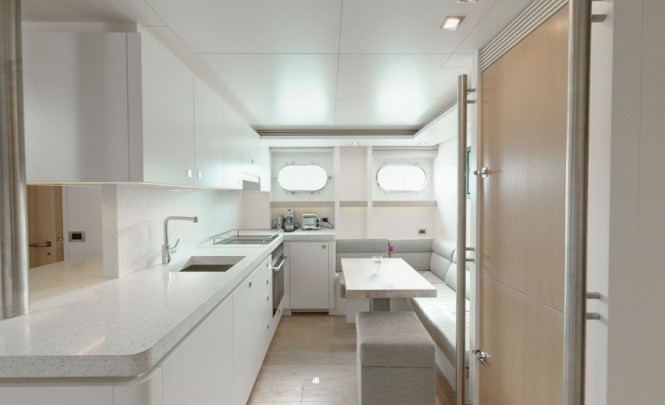 Belle de Jour Yacht - Galley Belle de Jour Yacht - Galley