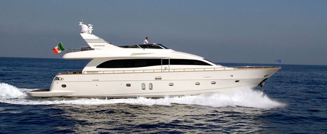 Motor yacht Canados 76 to be showcased at Dubai Boat Show 2014