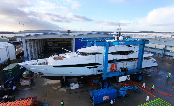 Launch of Sunseeker’s Flagship ‘155 Yacht’ motor yacht BLUSH