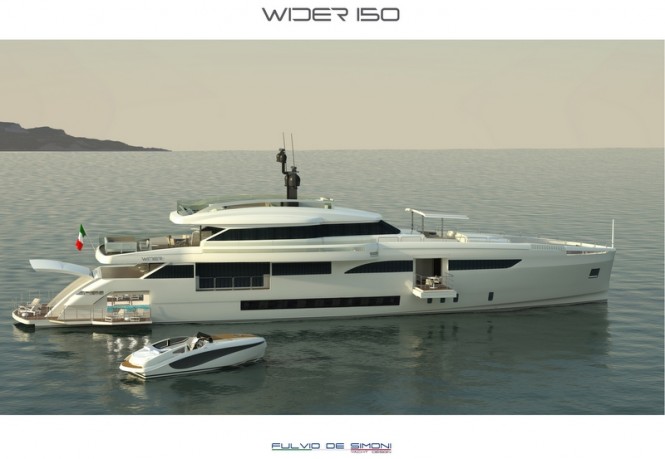 Superyacht Wider 150′ under construction at Wider Yachts