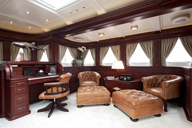 Mikhail S. Vorontsov Yacht - Owners Saloon