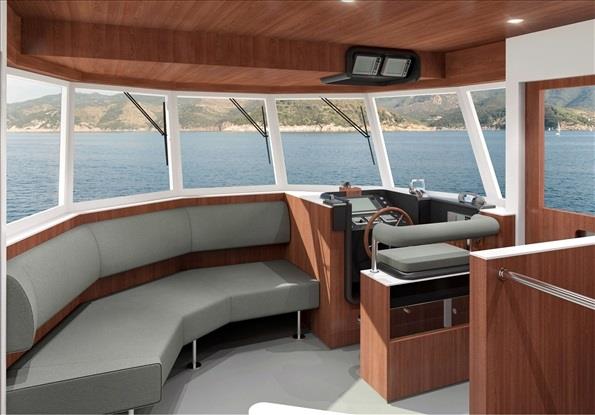 Motor yacht Project YXT One - Wheelhouse Motor yacht Project YXT One - Wheelhouse