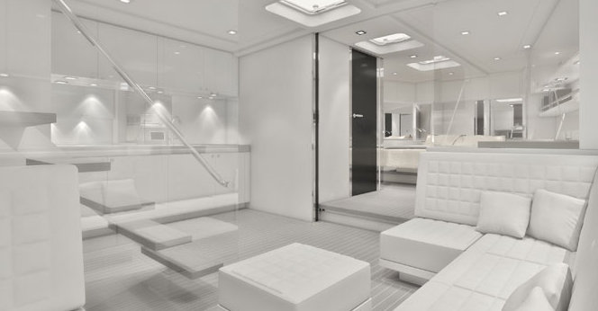Motor yacht VanDutch 70 - Interior Motor yacht VanDutch 70 - Interior