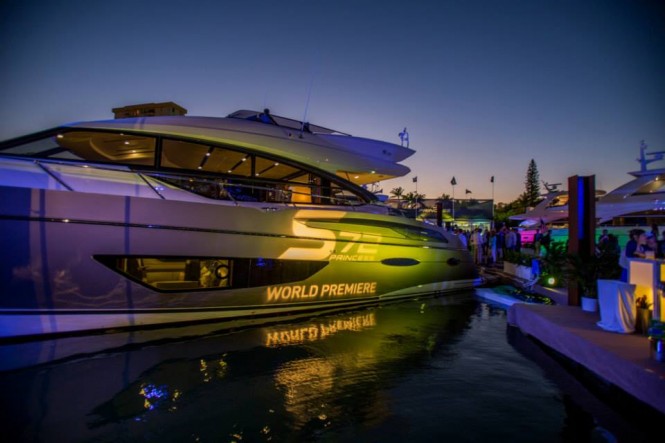 The first Princess S72 Yacht has a matt metallic vinyl wrap from the Wild Group The first Princess S72 Yacht has a matt metallic vinyl wrap from the Wild Group