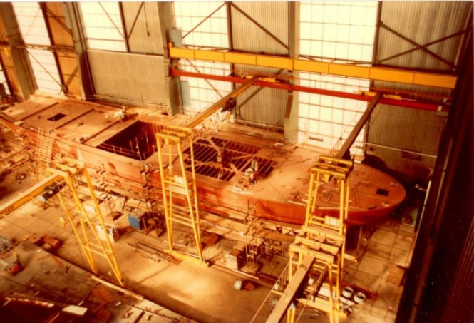 Works on Cleopatra C Yacht Works on Cleopatra C Yacht