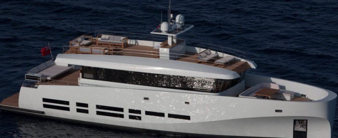 26m motor yacht WallyAce fitted with Seakeeper M26000 gyro