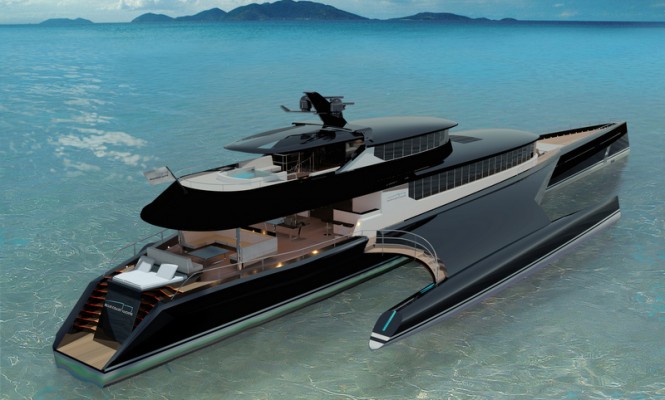 BCY 60m Carbon Edition Yacht Concept BCY 60m Carbon Edition Yacht Concept